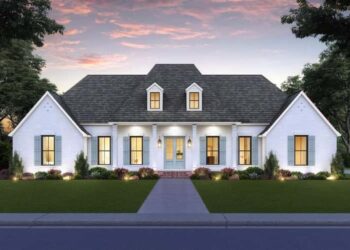 4-Bed French Country Home with Outdoor Kitchen — Classic Style Meets Everyday Comfort (~2,350 Sq Ft)