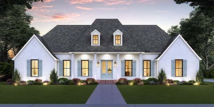 4-Bed French Country Home with Outdoor Kitchen — Classic Style Meets Everyday Comfort (~2,350 Sq Ft)