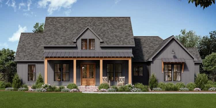 4-Bed Modern Farmhouse with Split Bedroom Floor Plan – Comfortable, Spacious & Stylish (~2,291 Sq Ft)