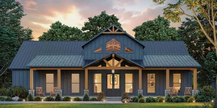 Barndo-Style Modern Farmhouse – Rustic Character Meets Modern Comfort (~2,367 Sq Ft)