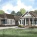 Southern Traditional Duplex — 2-Unit Design 59320ND: Twin Homes, One Structure (~2,344 Sq Ft Total)