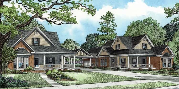 Two-Family Home with Shared Porte Cochere — Comfortable, Efficient & Family-Friendly Duplex (~3,866 Sq Ft )