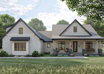 4-Bed Modern Farmhouse with Vaulted Great Room — Bright, Cozy & Smartly Laid Out (~2,483 Sq Ft)