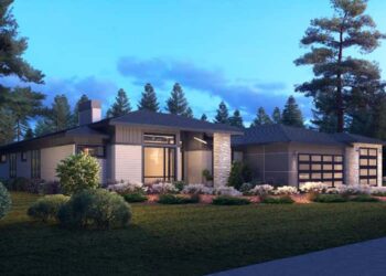 Contemporary Home with Home Office & Split Bedrooms — Spacious, Flexible & Light (~3,810 Sq Ft)
