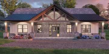 Charming Craftsman Home – A 1,497 Sq Ft Design with Flexible Bedrooms & Timeless Character