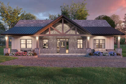 Charming Craftsman Home – A 1,497 Sq Ft Design with Flexible Bedrooms & Timeless Character