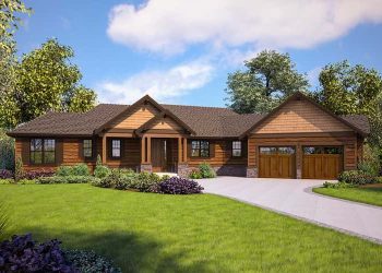 Split Bedroom Craftsman House Plan on Walkout Basement – Beautifully Blended Everyday & Entertaining Spaces (~2,946 Sq Ft)