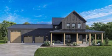 Spacious Barndominium Living – A Bold, Open 4-Bedroom Home Blending Rustic Style & Modern Comfort (~3,086 Sq Ft)