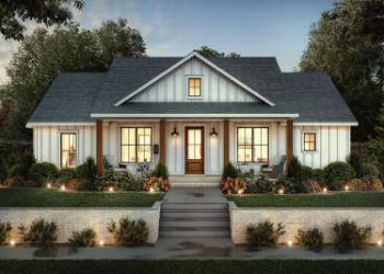 Modern Farmhouse Plan – A Welcoming 3-Bedroom Home with 2.5 Baths (~1,591 Sq Ft)
