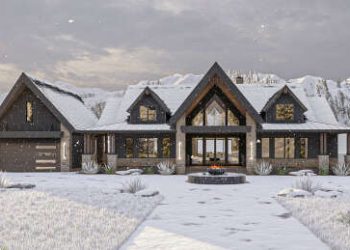 Modern Transitional Plan – Stylish, Spacious 2–4 Bedroom Home with 2.5 Baths (~2,813 Sq Ft)