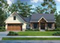 Modern Farmhouse Plan – Spacious 3-Bedroom, 2.5-Bathroom Home with Front Porch & Open Layout (~1,793 Sq Ft)