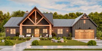 Modern Farmhouse Plan – A Thoughtfully Designed 3-Bedroom Home with 3.5 Baths (~1,928 Sq Ft)