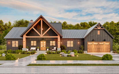 Modern Farmhouse Plan – A Thoughtfully Designed 3-Bedroom Home with 3.5 Baths (~1,928 Sq Ft)