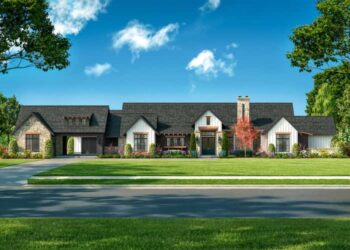 Wide-Lot Modern Farmhouse – Elegant, Roomy & Adaptable (~3,365 Sq Ft)