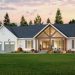Modern Farmhouse Plan – A Stylish & Practical 3-Bed, 2-Bath Home (~1,553 Sq Ft)