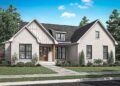 Transitional 4-Bedroom Modern Farmhouse with Vaulted Master Suite – Compact, Thoughtful & Family-Friendly (~1,800 Sq Ft)