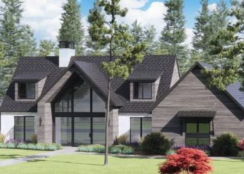 4-Bed Scandinavian Farmhouse with Vaulted Great Room & Dining – Bright, Comfortable & Efficient (~2,524 Sq Ft)