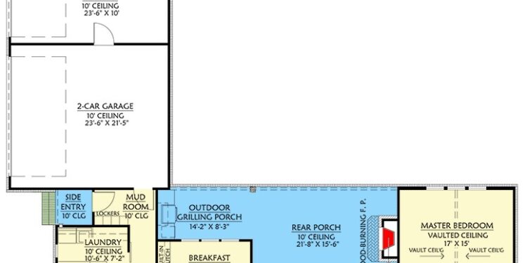 4-Bed Modern Farmhouse with 8′-Deep Front Porch – Welcoming, Light-Filled & Family-Friendly (~2,716 Sq Ft)