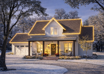 Modern Farmhouse Plan – Comfortable 3-Bedroom, 2-Bathroom Home with Functional Layout & Welcoming Porch (~1,479 Sq Ft)