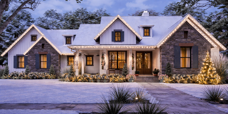 Modern Farmhouse Plan – Bright, Welcoming 3–4 Bedroom, 2.5-Bathroom Home with Spacious Layout (~1,988 Sq Ft)