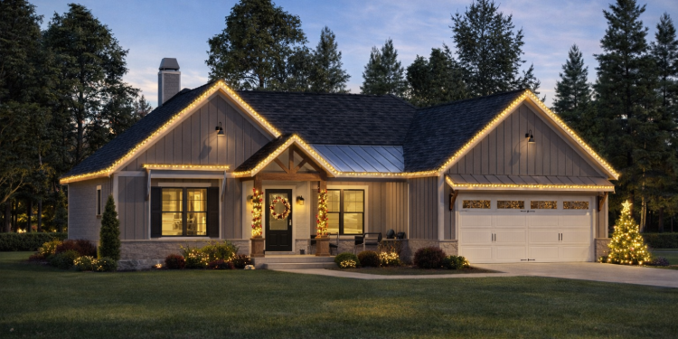 Modern Farmhouse Plan – Comfortable 2-Bedroom, 2-Bathroom Home with Porch & Smart Design (~1,188 Sq Ft)