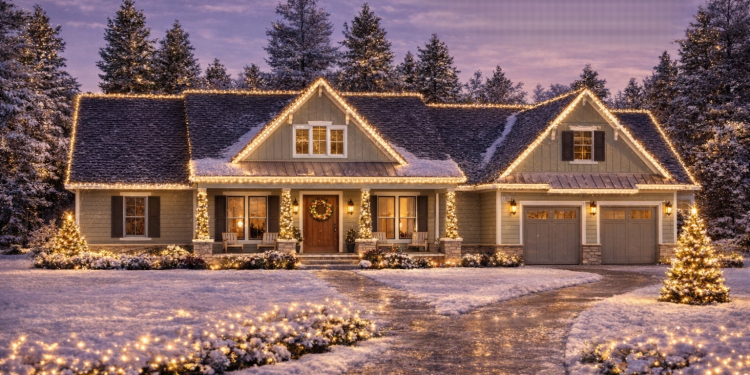 Craftsman House Plan – Spacious 4-Bedroom, 2.5-Bathroom One-Story Home with 3-Car Garage (~2,300 Sq Ft)