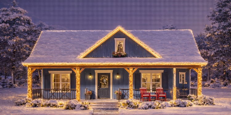 Cozy Cottage Plan – Charming 2-Bedroom, 2-Bathroom One-Story Home with Porch & Efficient Layout (~1,020 Sq Ft)