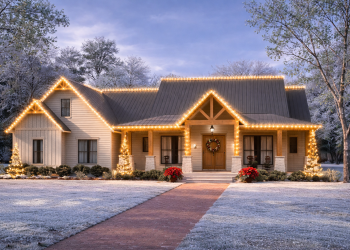 Craftsman House Plan – Generous 4-Bedroom, 3.5-Bathroom Home with Wrap-Around Porch & Thoughtful Layout (~2,961 Sq Ft)