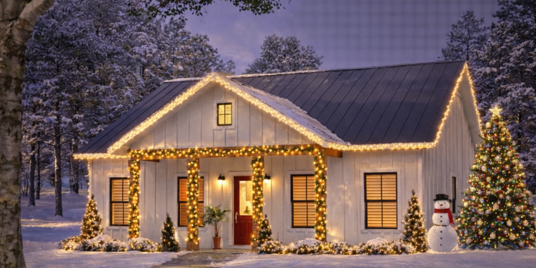 Modern Farmhouse Plan – Cozy 2-Bedroom, 2-Bathroom One-Story Home with Porch (~1,056 Sq Ft)