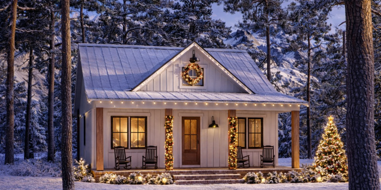 Cozy Cottage Plan – Welcoming 2-Bedroom, 1-Bathroom Home with Porch & Open Layout (~960 Sq Ft)