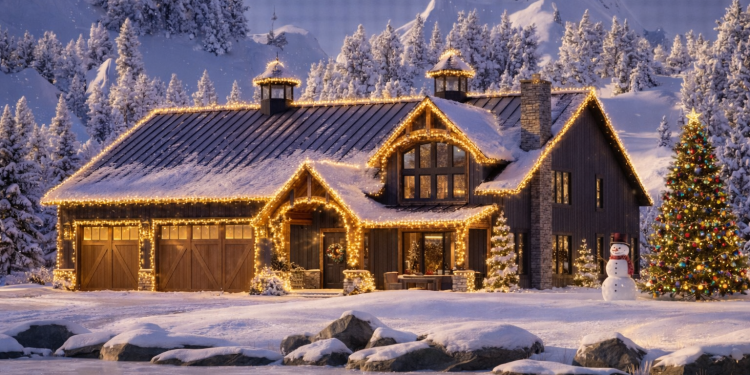 Barndominium Plan – Comfortable 4-Bedroom, 2.5-Bathroom Home with Loft, Garage & Porch (~2,558 Sq Ft)