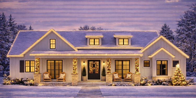 Modern Farmhouse Plan – Spacious 5-Bedroom, 3.5-Bathroom Single-Story Home with Covered Porches & Smart Layout (~2,705 Sq Ft)