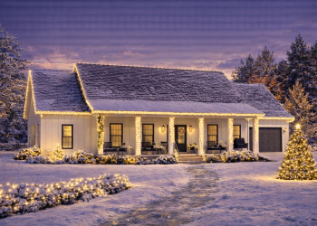 Modern Farmhouse Plan – Welcoming 3-Bedroom, 2-Bathroom Home with Porch & Smart Layout (~1,615 Sq Ft)