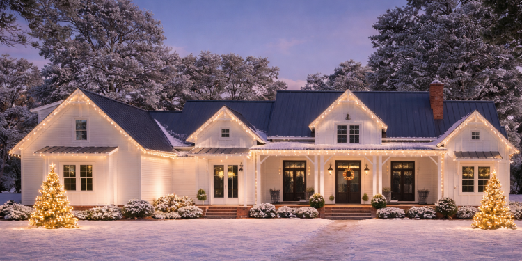 Spacious Modern Farmhouse – ~3,095 Sq Ft of Flexible, Family-Focused Living with 4–5 Bedrooms