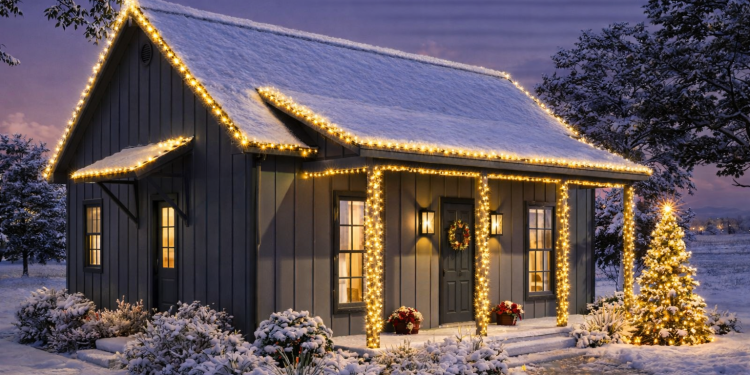 Modern Cottage Cottage Plan – Efficient 2-Bedroom, 1-Bathroom Home with Porch Comfort (~758 Sq Ft)