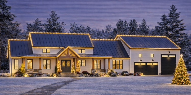 Barndominium Plan – Spacious 3-Bedroom, 2.5-Bathroom Home with Big Garage & Flexible Layout (~2,390 Sq Ft)