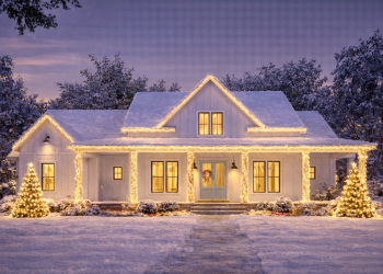 Modern Farmhouse Plan – Spacious 4-Bedroom, 3-Bathroom Home with Porch Living & Thoughtful Flow (~2,716 Sq Ft)