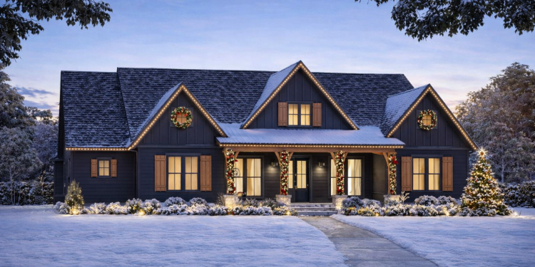 Modern Farmhouse Plan – Comfortable, Stylish & Functional 4-Bedroom Home (~2,326 Sq Ft)