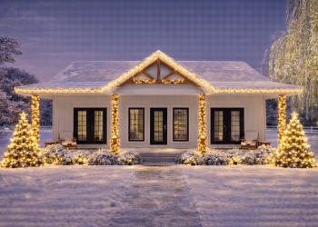 Modern Farmhouse Plan – Comfortable 2-Bedroom, 2-Bathroom One-Story Home with Porch & Open Layout (~988 Sq Ft)