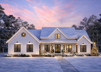 Modern Farmhouse Plan – Elegant, Comfortable & Functional 4-Bedroom Home with 3.5 Baths (~2,471 Sq Ft)