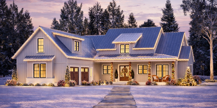 Modern Farmhouse Plan – Spacious 3–4 Bedroom, 2.5-Bathroom Home with Covered Outdoor Spaces & Thoughtful Layout (~2,469 Sq Ft)