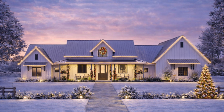 Modern Farmhouse Plan – Spacious 4-Bedroom Home with 3.5 Baths & Thoughtful Modern Design (~3,680 Sq Ft)