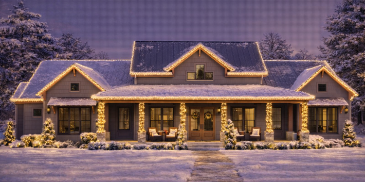 Modern Farmhouse Plan – Elegant 3-Bedroom, 3.5-Bathroom One-Story Home with Porch & Bonus Room (~2,564 Sq Ft)