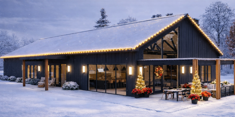 Barndominium Plan – Spacious 3-Bedroom, 2.5-Bathroom Home with Expansive Garage & Flexible Living (~2,752 Sq Ft)