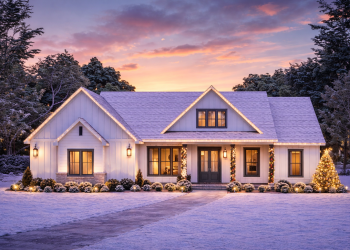 Modern Farmhouse Plan – Welcoming 3-Bedroom, 2-Bathroom Home with Porch & Open Living (~1,604 Sq Ft)