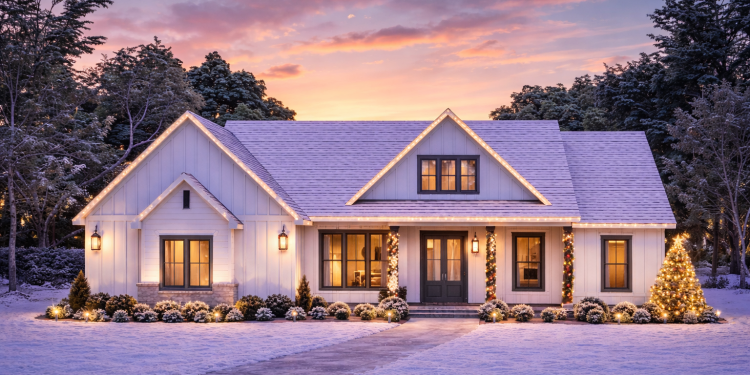 Modern Farmhouse Plan – Welcoming 3-Bedroom, 2-Bathroom Home with Porch & Open Living (~1,604 Sq Ft)