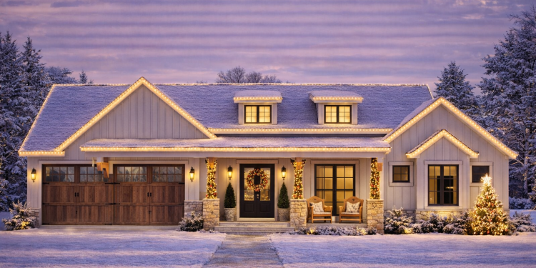 Modern Farmhouse Plan – Comfortable 3-Bedroom, 2.5-Bathroom Home with Covered Outdoor Spaces (~1,599 Sq Ft)