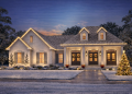 French Country Plan – Classic 3-Bedroom, 2-Bathroom Home with Open Living & Porch Appeal (~1,500 Sq Ft)