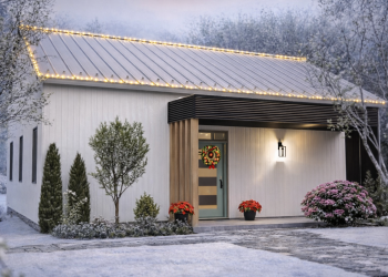 Contemporary Modern House with Split Bedrooms & Covered Terrace – Compact, Easy & Stylish (~1,276 Sq Ft