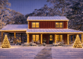 Barndominium Plan – Charming 2-Bedroom, 2-Bathroom Home with Flexible Space (~1,408 Sq Ft)